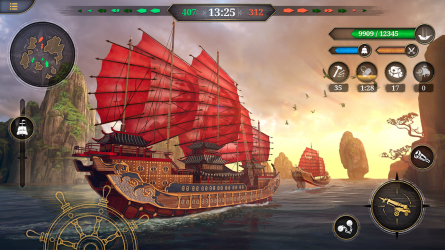Screenshot 13 King of Sails: Guerra Naval android