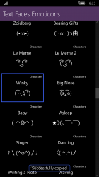 Captura 4 Text Faces Emoticons windows