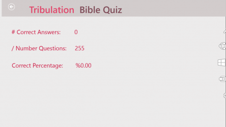 Screenshot 4 Tribulation Bible Quiz windows