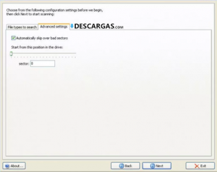 Captura de Pantalla 2 DiskDigger windows