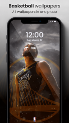 Captura de Pantalla 2 🏀 NBA Wallpapers 2021 - Basketball Wallpapers HD android