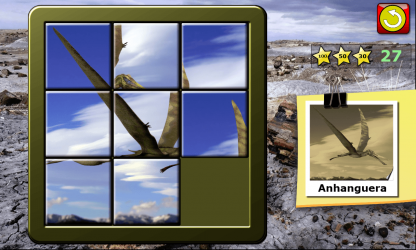 Captura de Pantalla 2 Dinosaurio Rex Slide Puzzle para niños windows