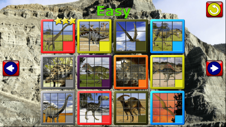 Captura 7 Dinosaurio Rex Slide Puzzle para niños windows