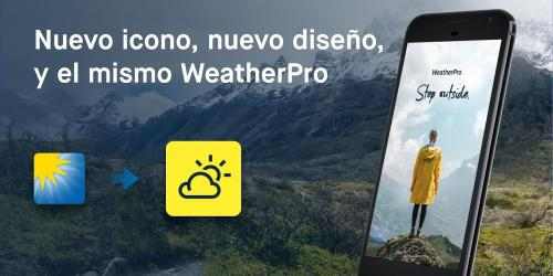 Capture 2 WeatherPro: pronóstico, radar y widgets android