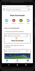 Captura 2 Video Downloader - Descarga videos hd gratis android