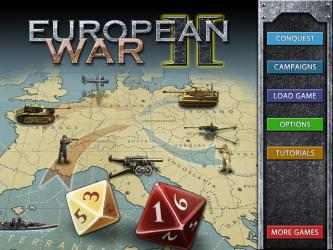 Screenshot 1 European War 2 windows