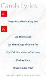 Screenshot 7 Carols Lyrics windows