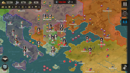Screenshot 3 European War 6:1914 - WW1 Strategy Game android