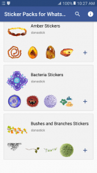 Screenshot 2 Nature Stickers for WhatsApp - WAStickerApps Pack android