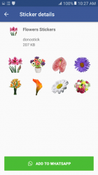 Captura 9 Nature Stickers for WhatsApp - WAStickerApps Pack android
