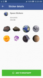 Screenshot 10 Nature Stickers for WhatsApp - WAStickerApps Pack android