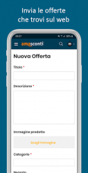 Screenshot 7 Amasconti: Offerte e Codici Sconto android