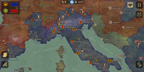 Capture 5 Great Conqueror：Rome - Civilization Strategy Game android