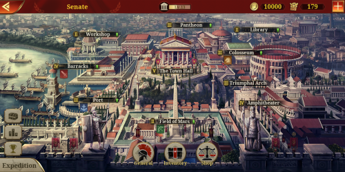 Screenshot 8 Great Conqueror：Rome - Civilization Strategy Game android