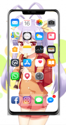 Captura de Pantalla 5 Nyanpasu Wallpaper HD android