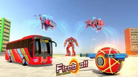Screenshot 13 Bus Robot Transform Ball Game android