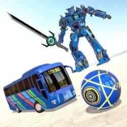 Captura de Pantalla 1 Bus Robot Transform Ball Game android