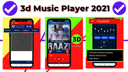 Screenshot 9 Dolby Music Player - With 3d Surround Equalizer android