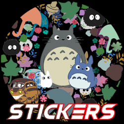 Captura de Pantalla 1 Stickers Totoro For WhatsApp android