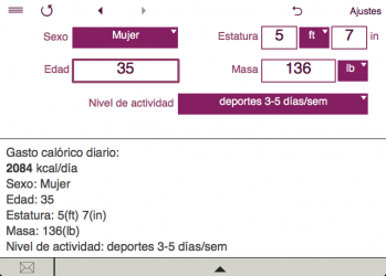 Screenshot 2 TDEE + BMR + BMI Calculator windows