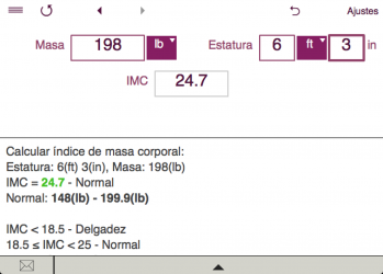 Captura 6 TDEE + BMR + BMI Calculator windows