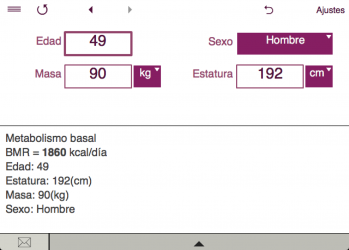 Screenshot 5 TDEE + BMR + BMI Calculator windows