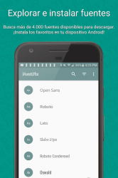 Screenshot 3 FontFix - Fuentes Gratis android