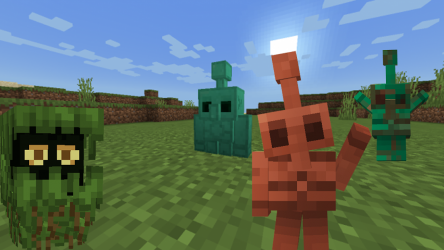 Imágen 2 Mobs Copper Golem for MCPE android