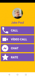 Captura de Pantalla 3 Jake Paul Fake Video Call - Jake Paul Call & Chat android