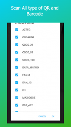 Captura de Pantalla 4 PDF417 Barcodes Creator - Qr Scanner android