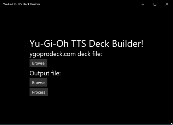 Screenshot 1 Yu-Gi-Oh TTS Deck Builder windows