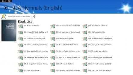 Screenshot 2 SDA Hymnal with Tunes windows