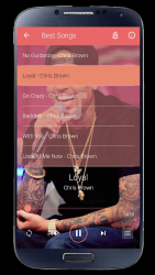 Screenshot 2 Songs of Chris Brown Music-All android