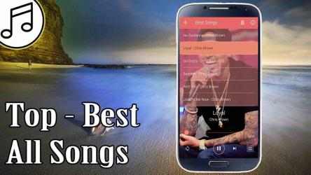 Screenshot 3 Songs of Chris Brown Music-All android