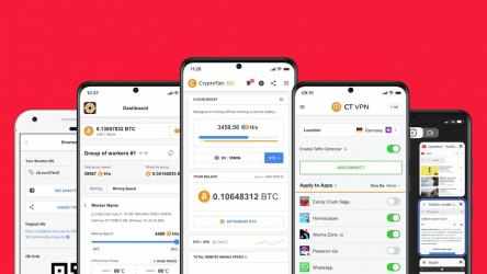 Screenshot 9 CryptoTab Browser Pro—Mine on a PRO level android
