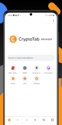 Capture 6 CryptoTab Browser Pro—Mine on a PRO level android