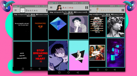 Screenshot 4 Vaporwave Wallpapers - Live Wallpapers,GIF & Radio android