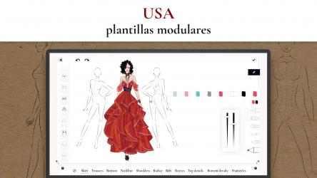 Captura de Pantalla 3 Diseño De Moda: Sketch Board - Libro de colorear, dibujar y pintar bocetos, diseñar ropa y hacer maquillaje windows
