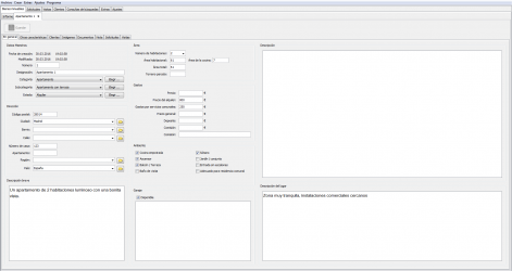 Screenshot 1 Administración de inmuebles windows