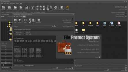 Screenshot 1 File Protect System-SE windows