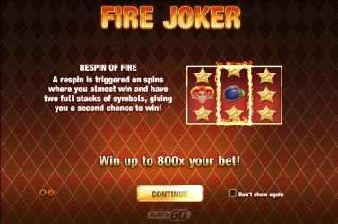 Capture 6 Fire Joker Free Casino Slot Machine windows