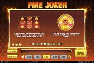 Captura de Pantalla 3 Fire Joker Free Casino Slot Machine windows