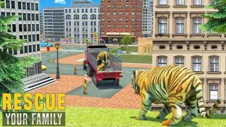 Captura de Pantalla 7 Angry Tiger Family Simulator: Wild Tiger Games android