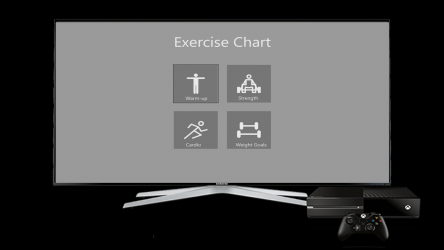 Captura de Pantalla 3 Exercise Chart windows