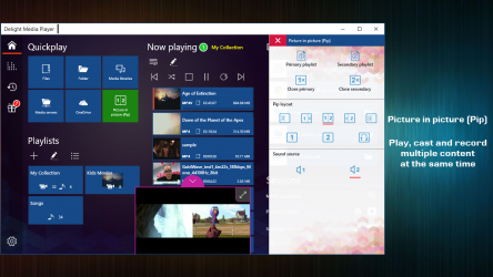 Screenshot 3 Delight Media Player windows