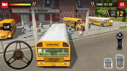 Screenshot 7 conductor del autobús escolar euro - offroad Bus android