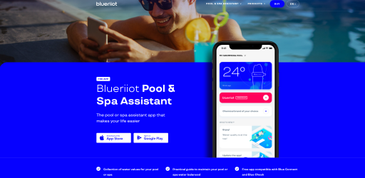 Screenshot 2 Blueriiot Pool & Spa Assistant android