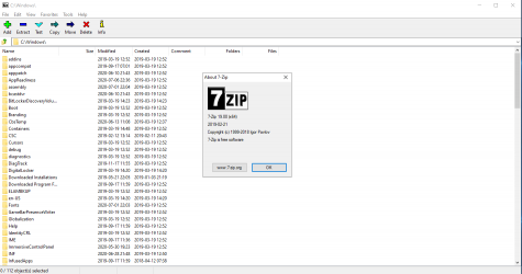 Screenshot 2 7-Zip Store Version (Unofficial) : Auto Update, X64 windows