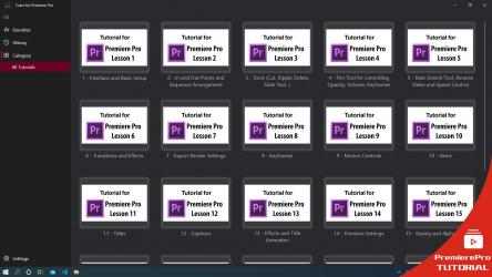 Captura 10 Tutor for Premiere Pro CC (Pr) - Step-by-Step Video Tutorials for Complete Beginners windows