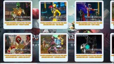 Captura de Pantalla 7 Guide For Power Rangers Battle for the Grid windows